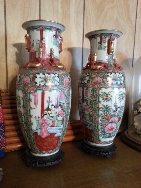 Grandma Kenyon's Ming Vases