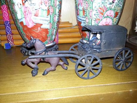 Cast Iron Amish Carriage